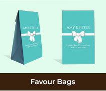 Custom Favour Bags For Engagements