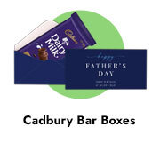 Father's Day Cadbury Bar Boxes