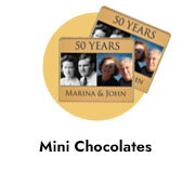 Wedding Anniversary Mini Chocolates