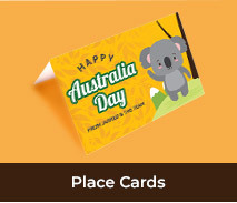 Custom Place Cards For Australia Day