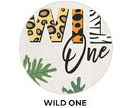 Wild One Theme Custom Birthday Party Supplies