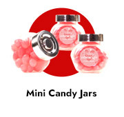 Personalised Candy Jars For Valentines Day