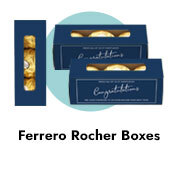 Custom Congratulations Ferrero Rocher Boxes