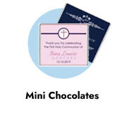 First Holy Communion Custom Mini Chocolates
