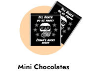 Custom Mini Chocolates For Bucks Nights