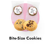 Birth Announcement Bite Size Cookies