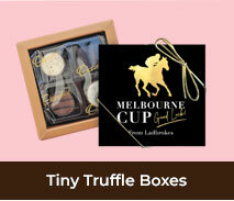 Personalised Tiny Truffle Boxes For Spring Racing