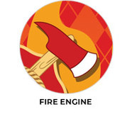 Fire Truck Custom Birthday Party Supplies