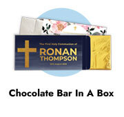 Personalised Communion Chocolate Bar Boxes