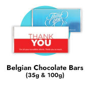 Thank You Chocolate Bars