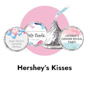 Custom Hersheys Kisses For Gender Reveals