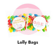 1st Birthday Custom Lolly Bags