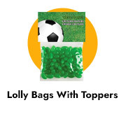 Sports Team Lolly Bag with Topper
