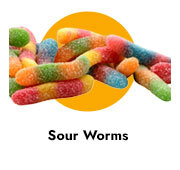 Products Filled With Sour Worms