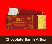 Personalised Chinese New Year Chocolate Bar Boxes