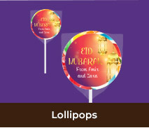 Personalised Lollipops For Eid And Ramadan