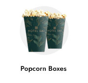 Personalised Popcorn Boxes For Hospitality