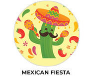 Mexican Fiesta Custom Birthday Party Supplies