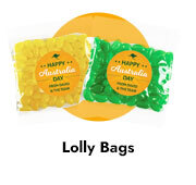 Personalised Australia Day Lolly Bags