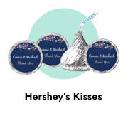 Custom Hersheys Kisses For Engagement Parties