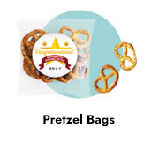 Congratulations Themed Custom Pretzel Bags