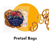 Branded Pretzel Bags For Australia Day Parties