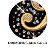 Gold Number Custom Birthday Party Supplies