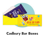 Personalised Congratulations Cadbury Bar Boxes