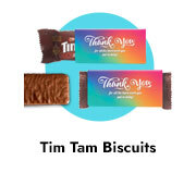 Personalised Thank You Tim Tam Biscuits