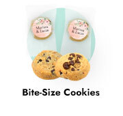 Custom Bite-Size Cookies For Weddings