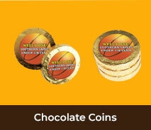 Chocolate Coins For Sports Teams