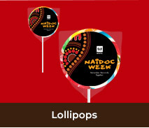 Custom Aboriginal Lollipops For NAIDOC Week