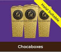 Personalised Chocabox Favour Boxes For Eid