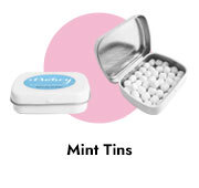 Personalised Mint Tins For Your Birth Announcement