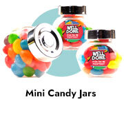 Personalised Congratulations Candy Jars