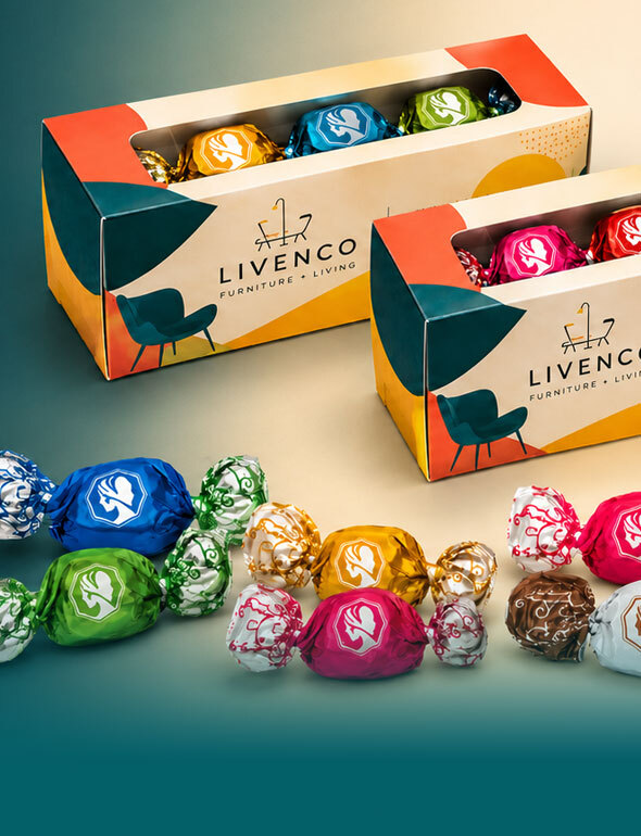 Pink Lady Chocolate Truffle Twists In A Box