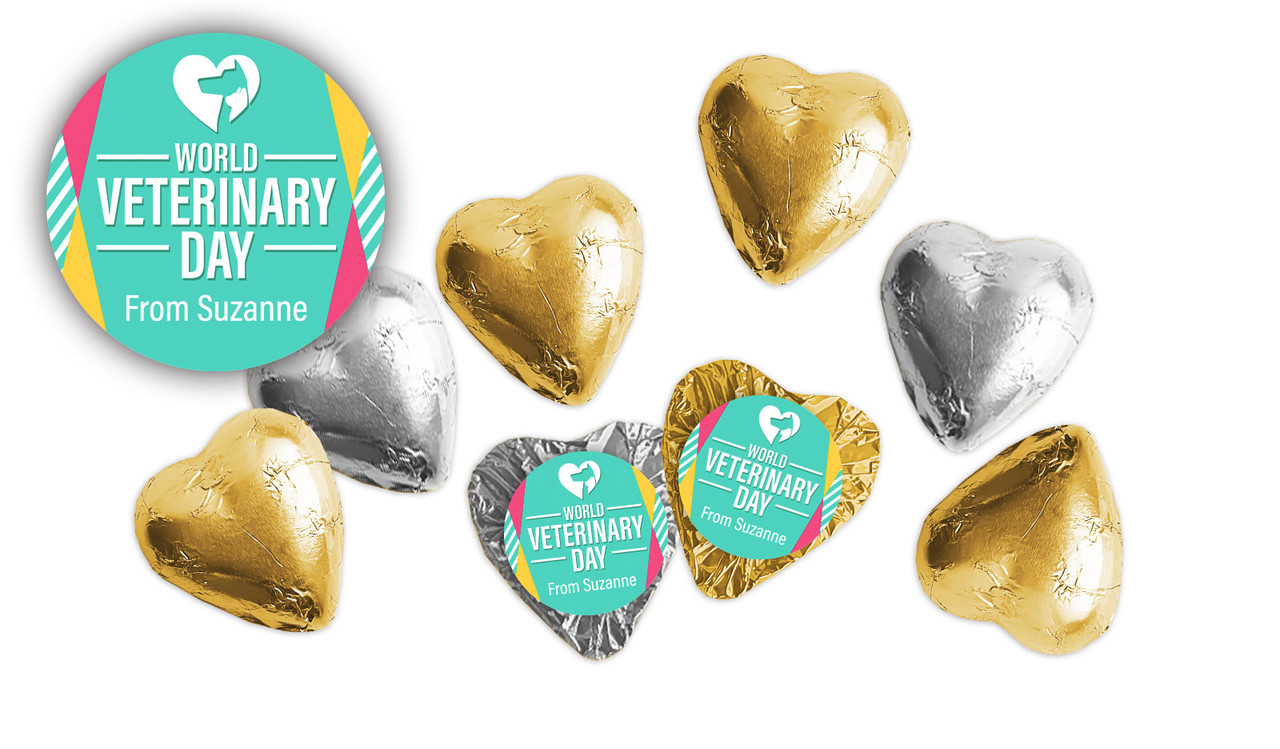 Image of World Veterinary Day Chocolate Hearts