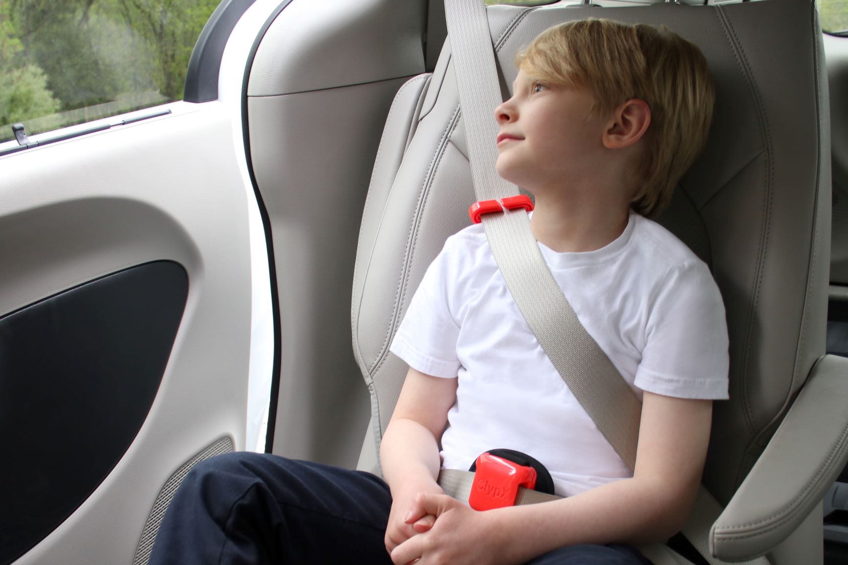 Booster for Older Children - Booster Seat - Soft-Touch Car Seat