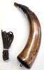 Custom French Indian Horn 12" : Right Hip Carry