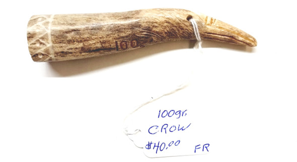 100 gr.Crow Head Powder Measure Handcrafted  by Local Artist 100 gr.Crow Head Powder Measure Handcrafted  by Local Artist