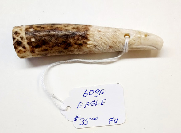  60 gr. Eagle head Powder Measure Handcrafted  by Local Artist