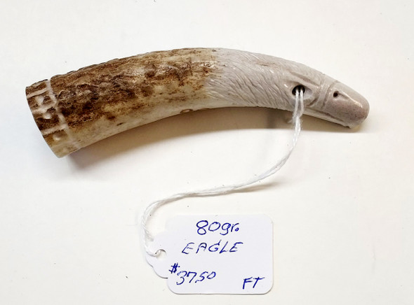 80 gr. Eagle head Powder Measure Handcrafted  by Local Artist