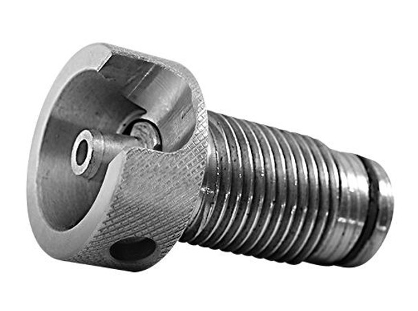 Traditions Northwest Magnum Accelerator Breech Plug with knurled head, flat face, and heavy-duty o-ring for tool-free removal and secure ignition. Traditions Northwest Magnum Accelerator Breech Plug with knurled head, flat face, and heavy-duty o-ring for tool-free removal and secure ignition.