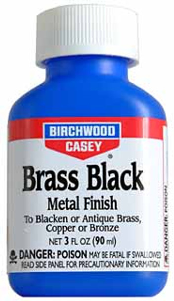 Brass Black Metal Finish – Darkening solution for brass and copper, ideal for muzzleloader restoration. Brass Black Metal Finish – Darkening solution for brass and copper, ideal for muzzleloader restoration.