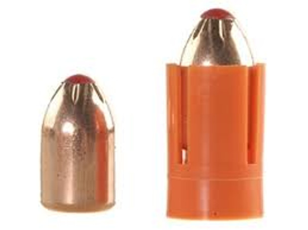T/C Power Tip Bullets with polycarbonate tip for improved accuracy and expansion, no sabot included. T/C Power Tip Bullets with polycarbonate tip for improved accuracy and expansion, no sabot included.