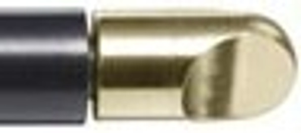 Brass T/C Breech Plug Scraper with ends shaped for Thompson/Center breech plug powder wells, by October Country Brass T/C Breech Plug Scraper with ends shaped for Thompson/Center breech plug powder wells, by October Country