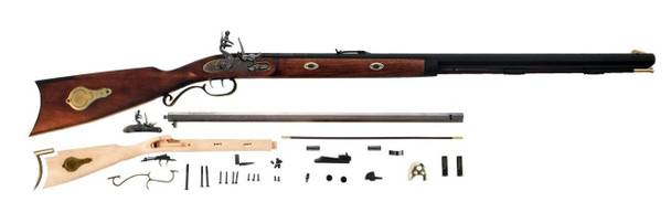 Traditions Mountain Rifle Kit .50 Cal Flintlock with 32" octagonal barrel and classic sidelock design