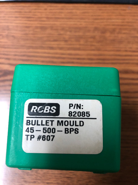 RCBS .45 Cal 500 Grain BPS Silhouette Spitzer Point Rifle Bullet Mold #082085