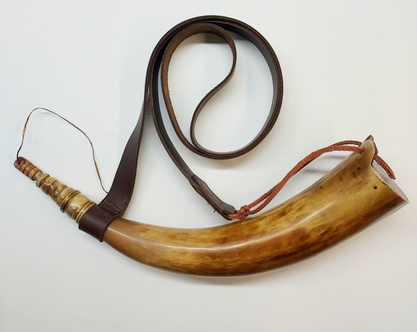 Custom Lobed Horn with Elk Horn Tip Left Hip