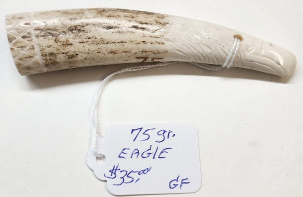 75 gr. Eagle Powder Measure Handcrafted  by Local Artist